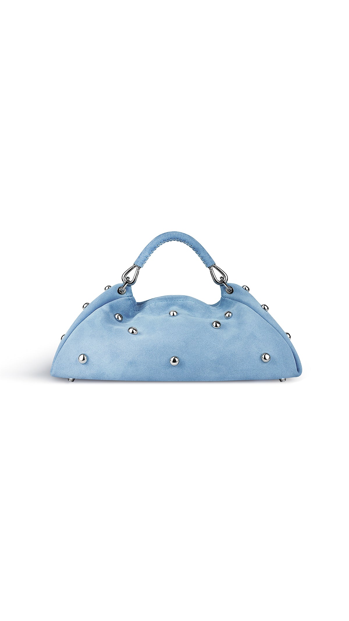 Bag ALMA Blue with half-sphere Studs