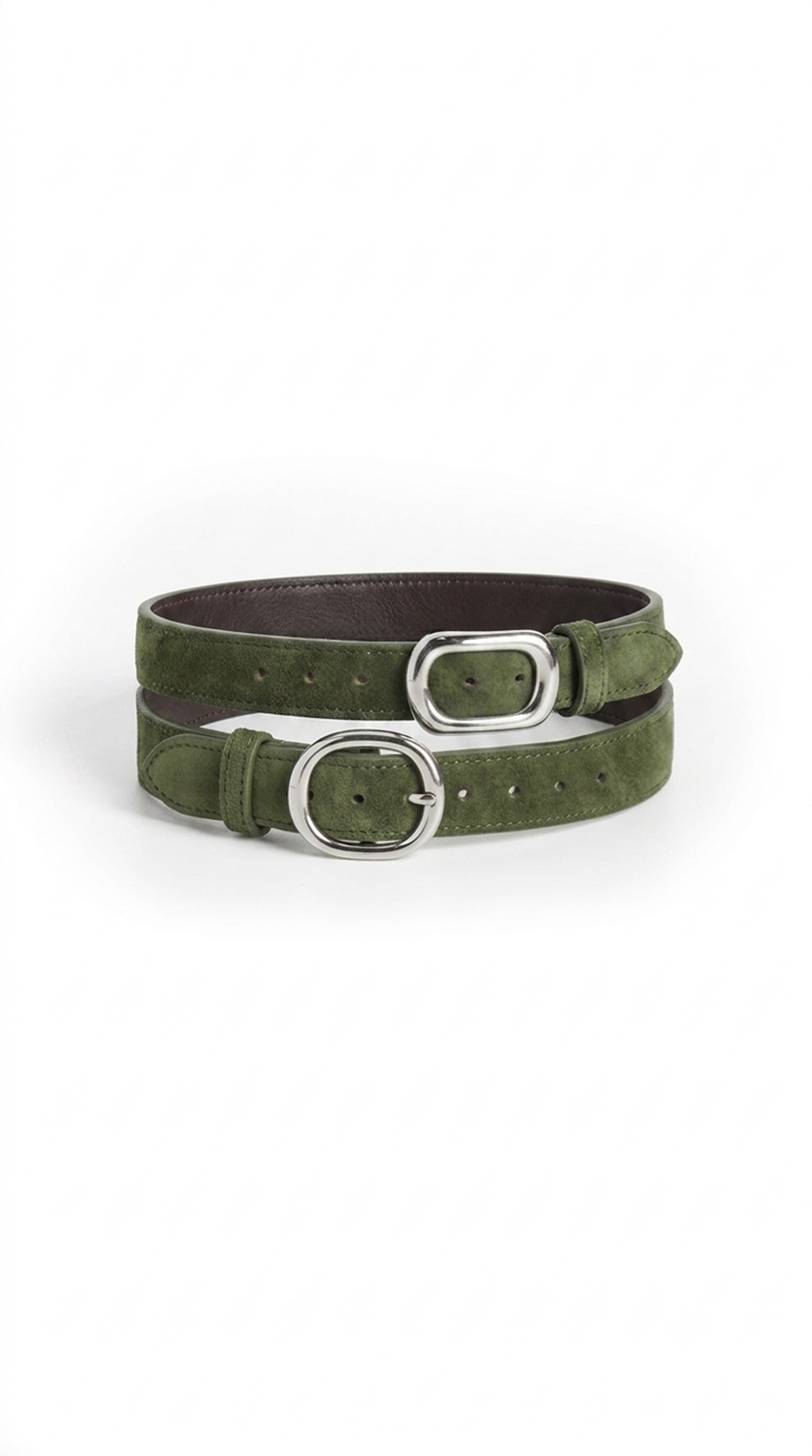 Belt NELA Olive Suede