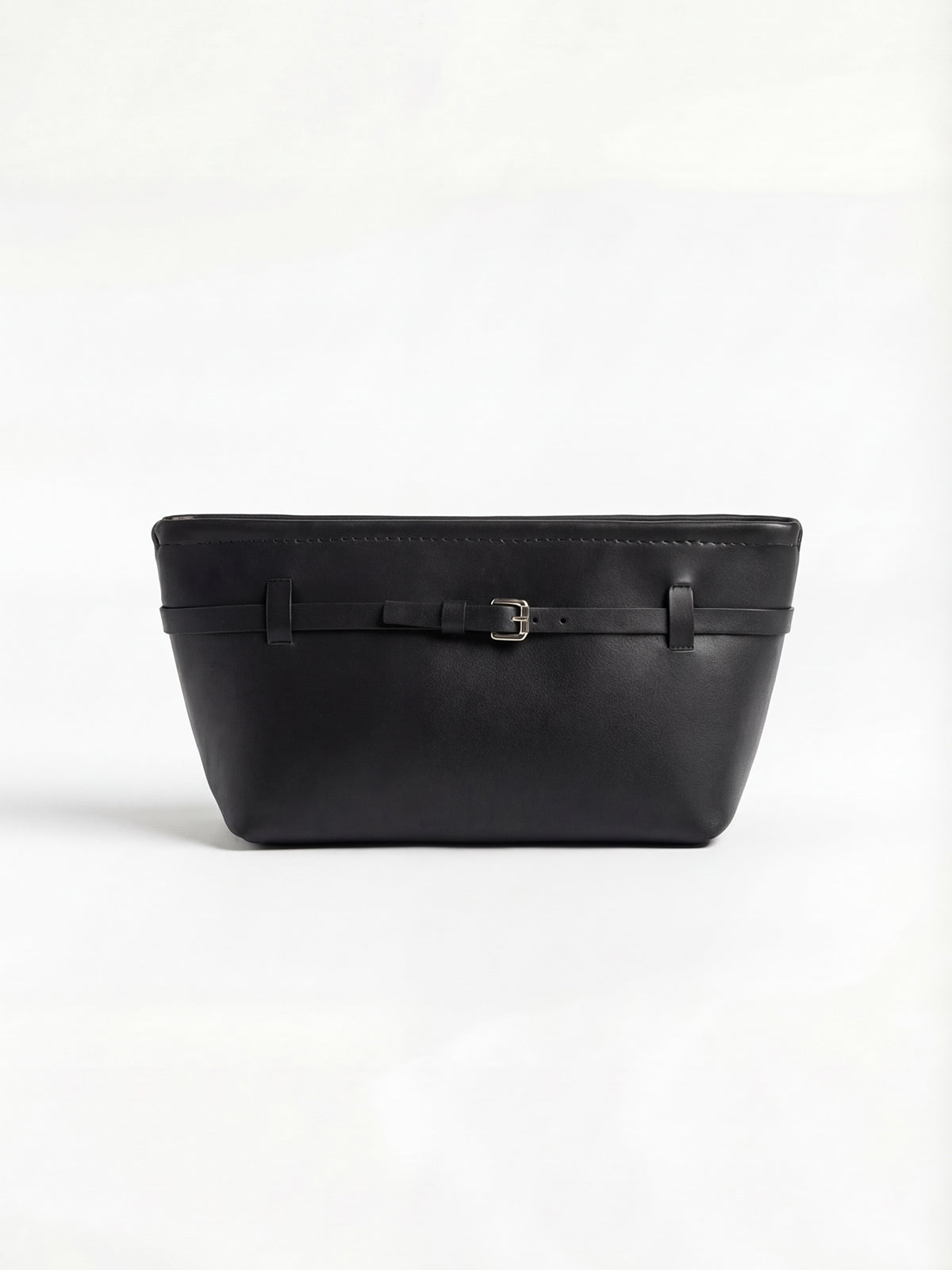 Makeup Bag with Strap Black, S