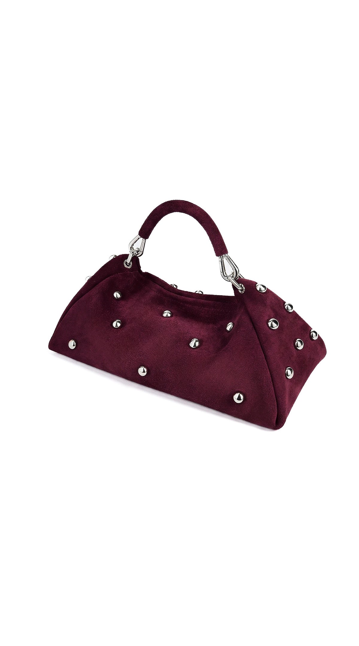 Bag ALMA Marsala with half-sphere Studs