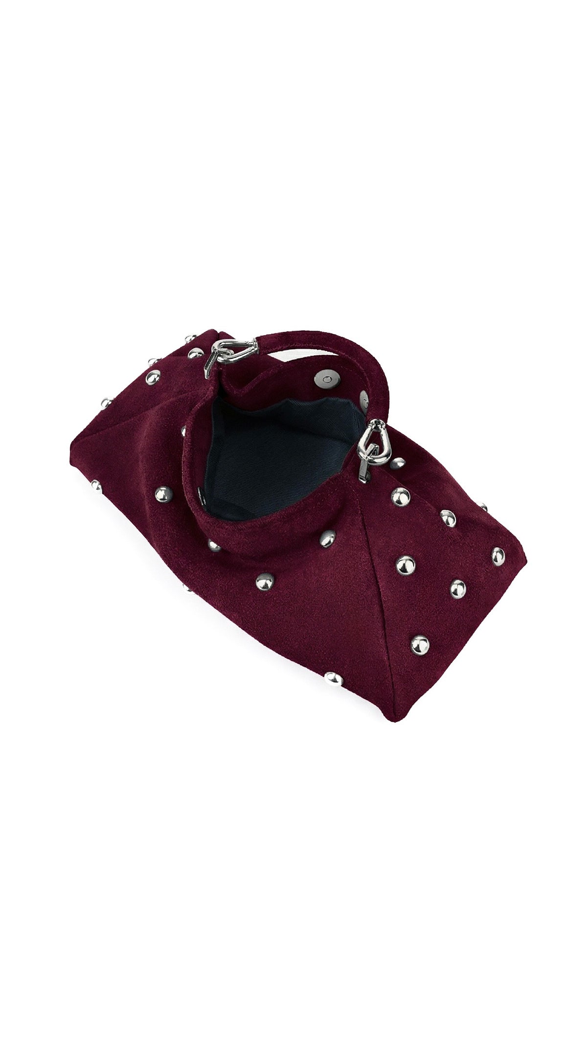 Bag ALMA Marsala with half-sphere Studs