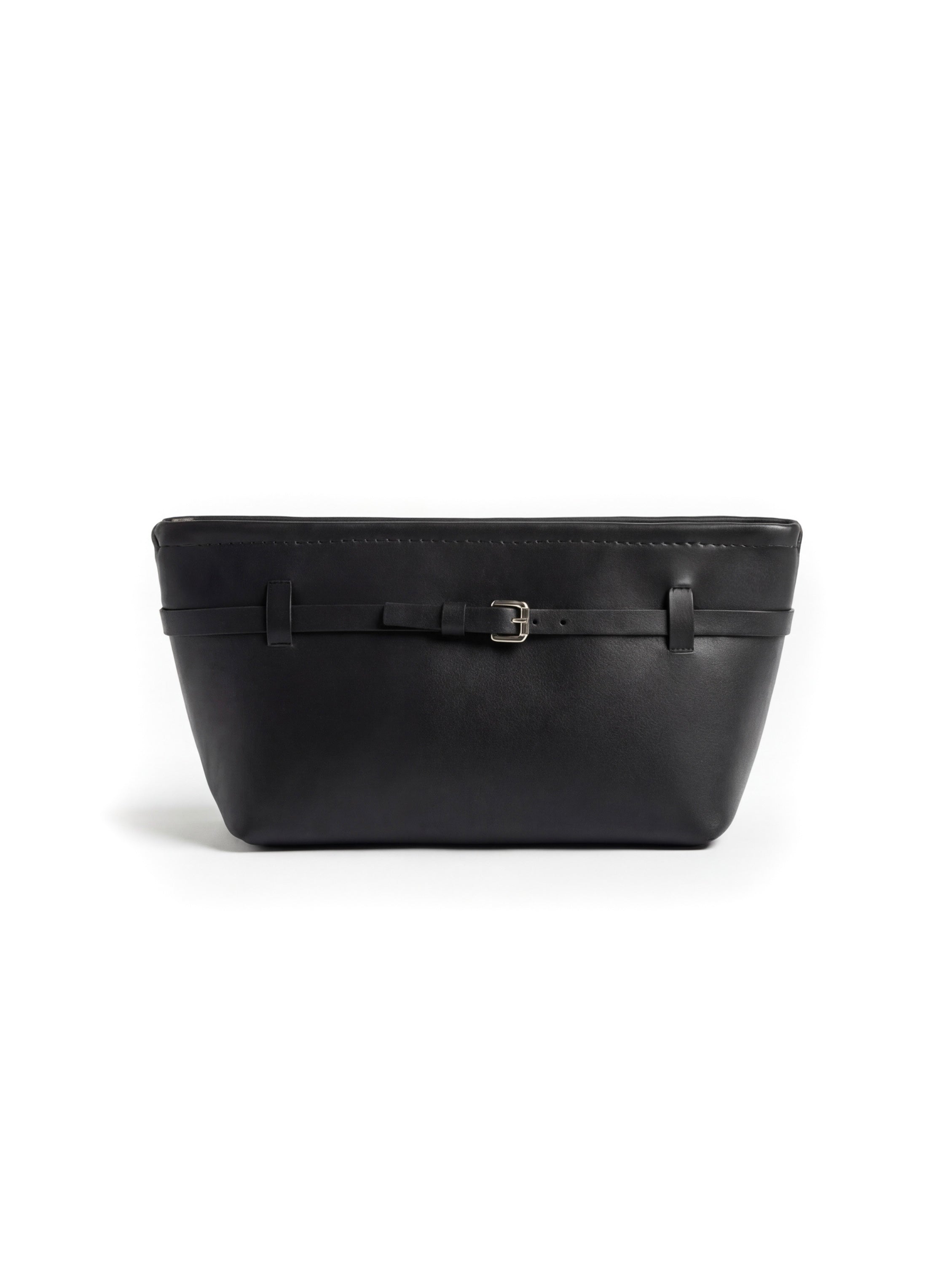 Makeup Bag with Strap Black, S