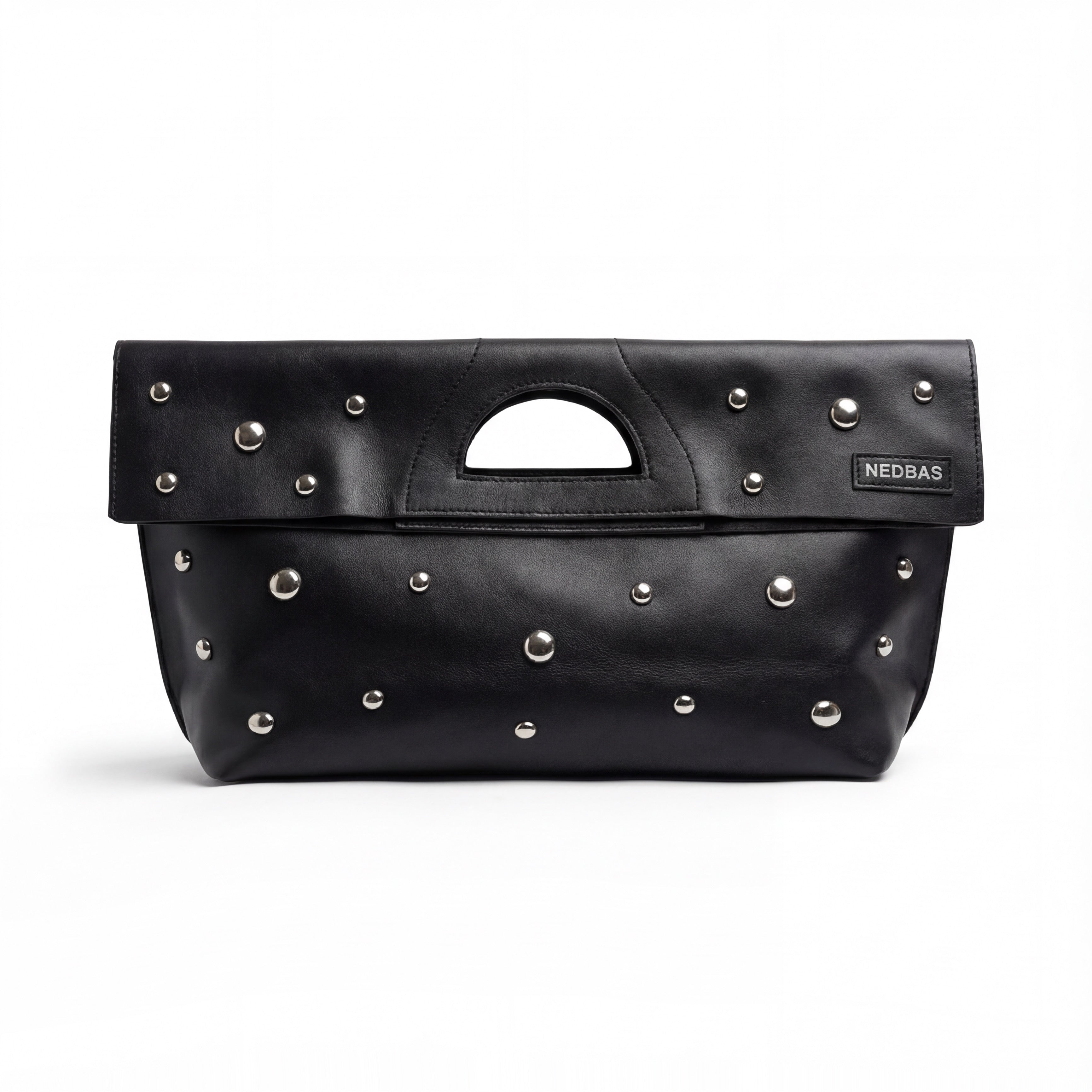 Bag Rignon Mini with Half-Sphere Metal Studs Black