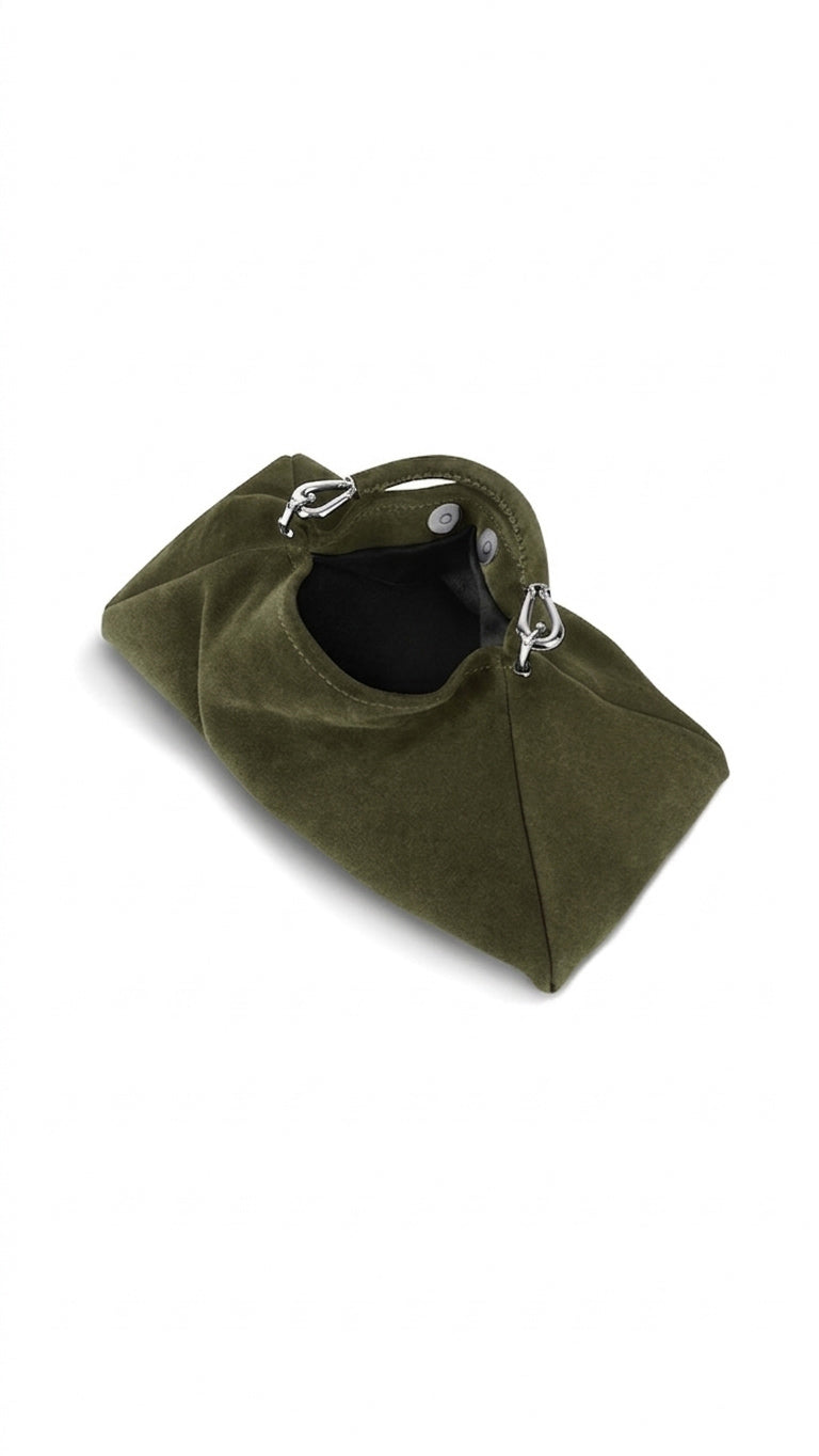 Bag ALMA Olive Suede