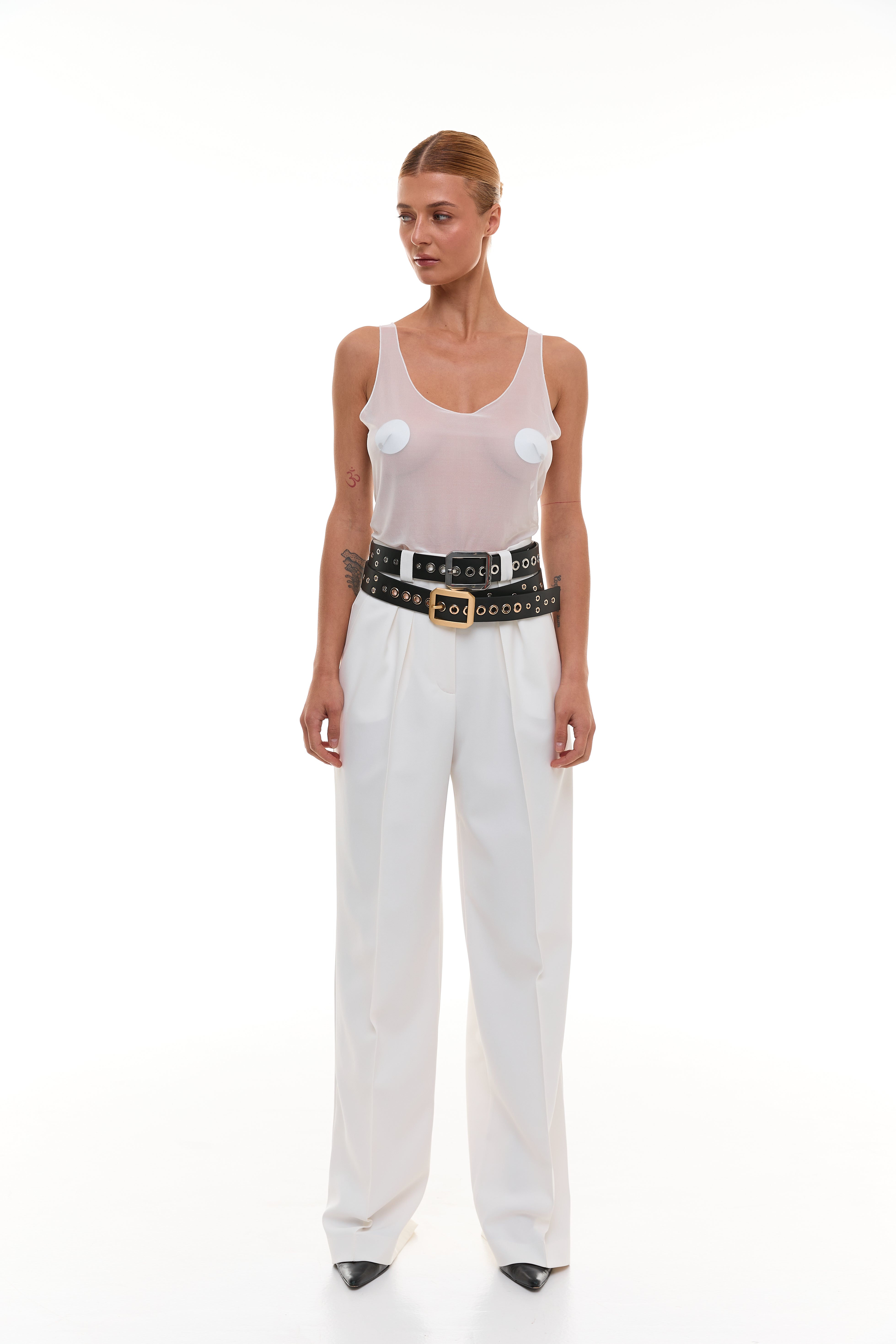 Belts Tote White