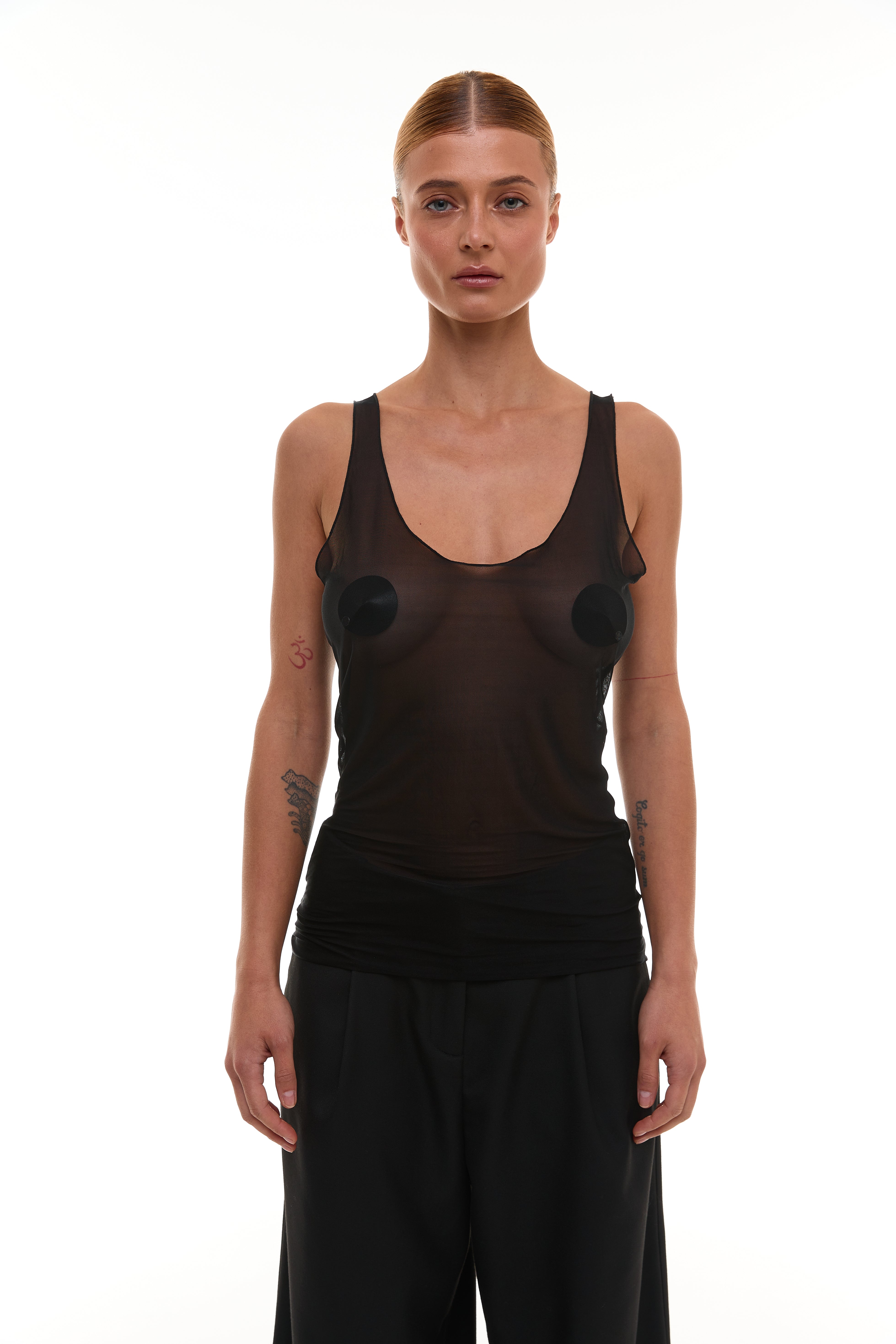 Transparent tank top