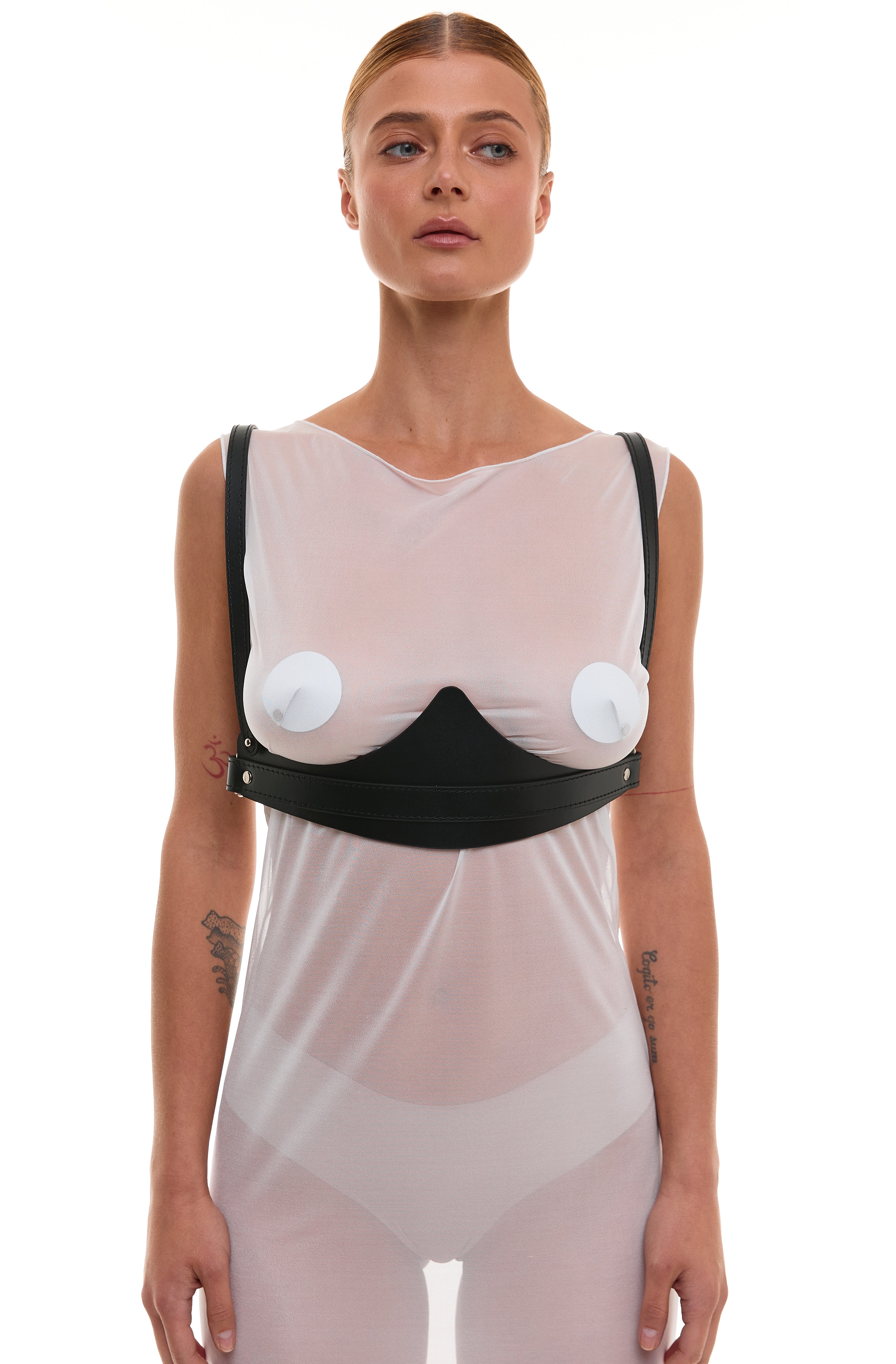 CUPLESS CORSET SELENE Black