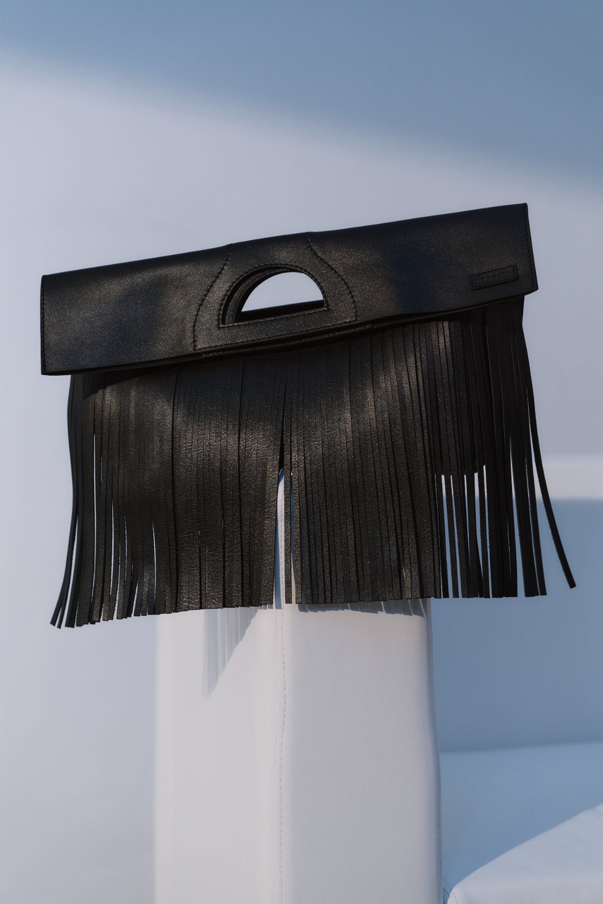 Bag RIGfringe Mini Black Smooth Leather