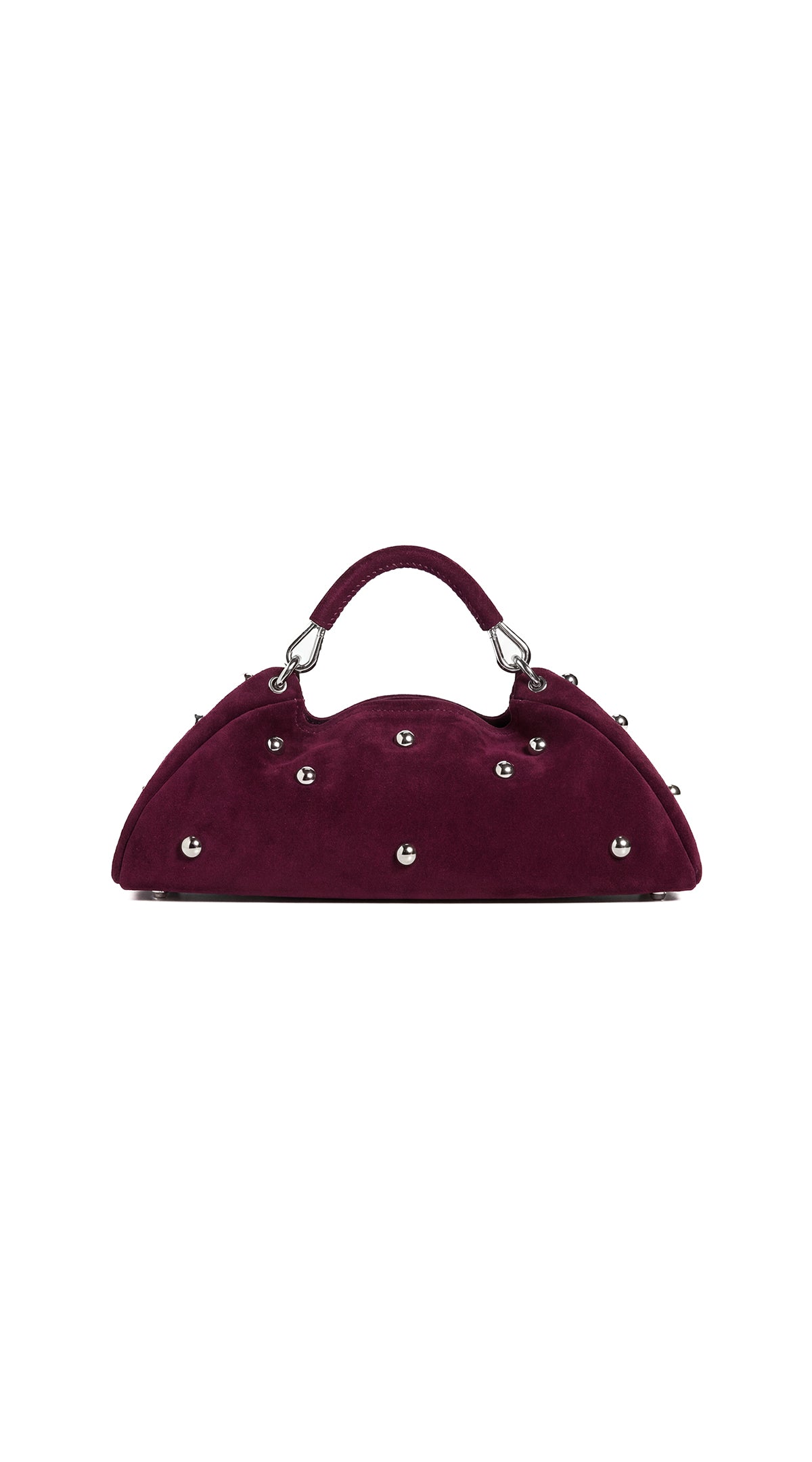 Bag ALMA Marsala with half-sphere Studs