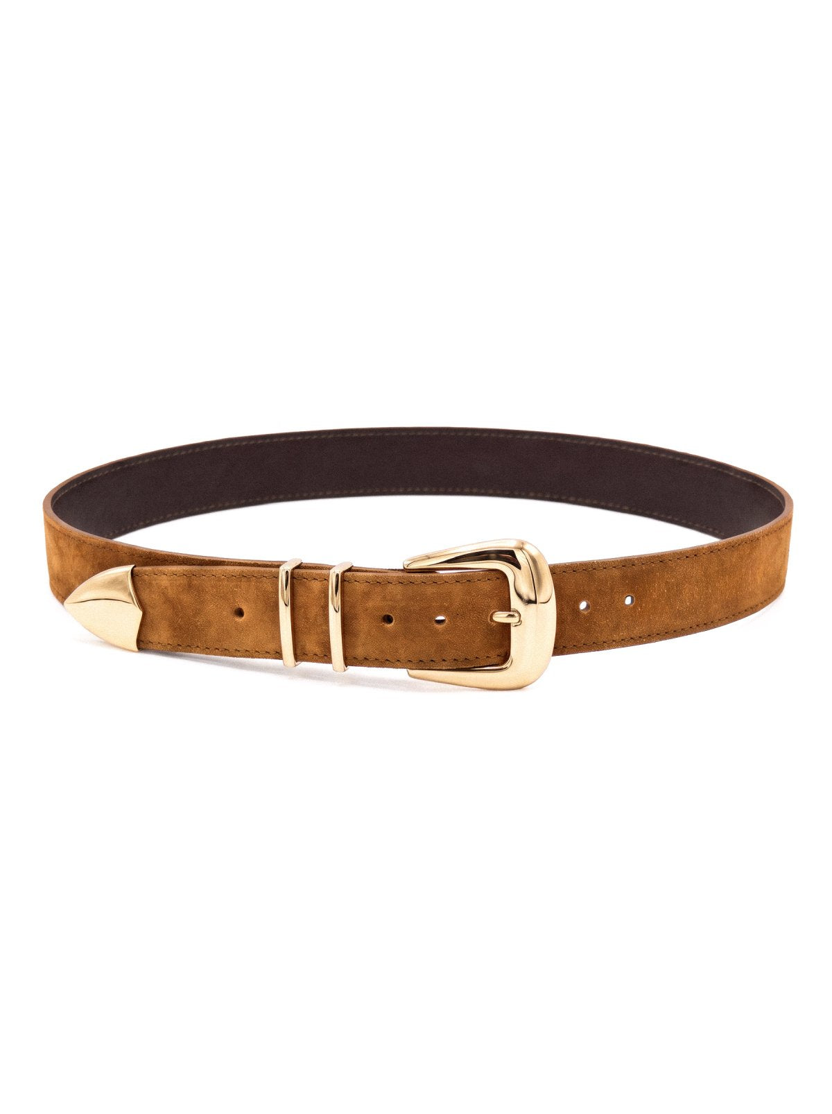 Belt SABLER Caramel Suede