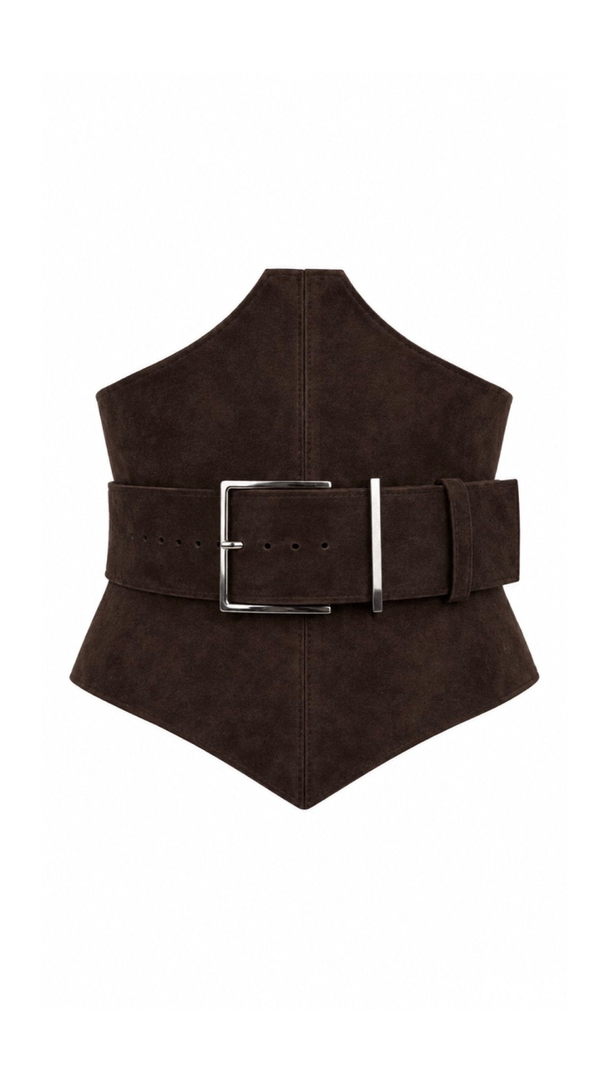Corset CALISTA Chocolate Suede