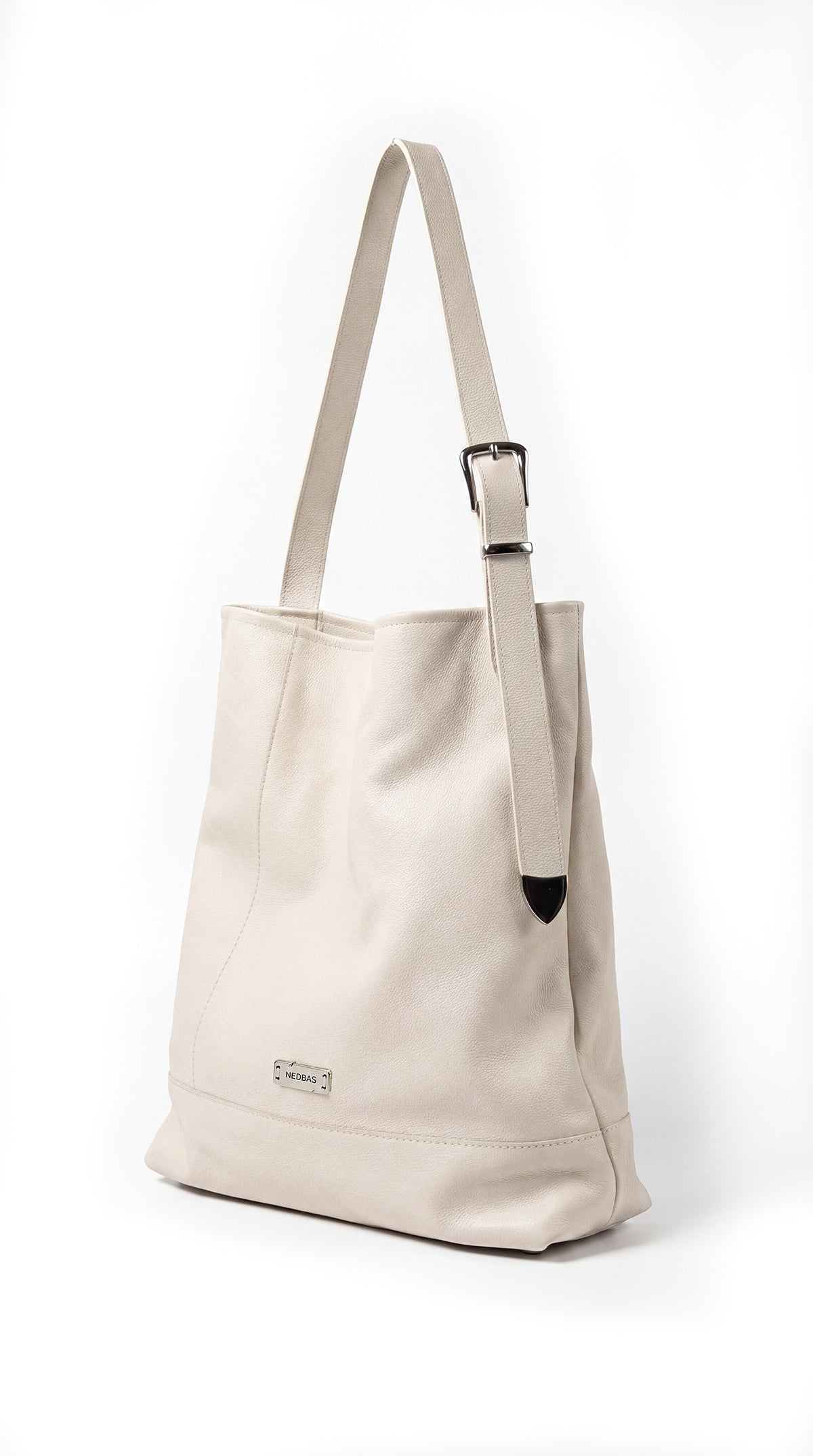 Bag AVIANA Milk Textured Natural Leather