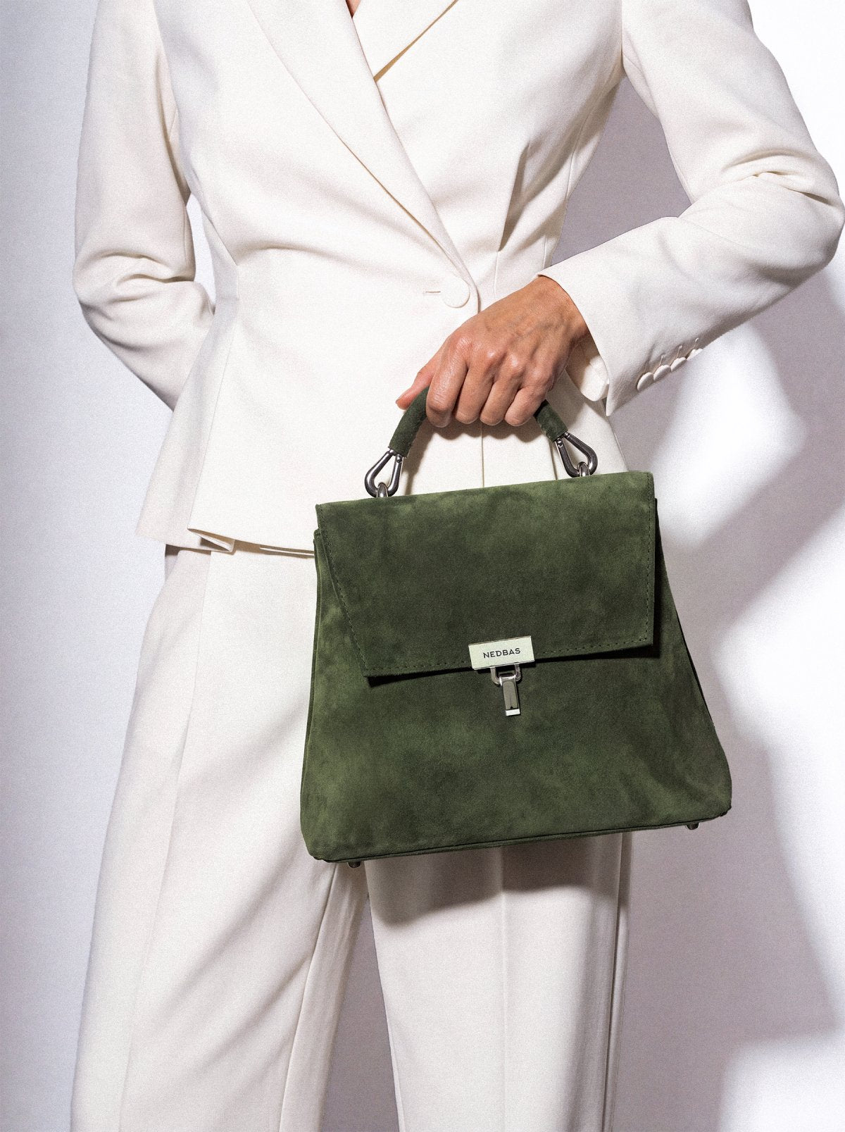 Bag ORA Olive Suede