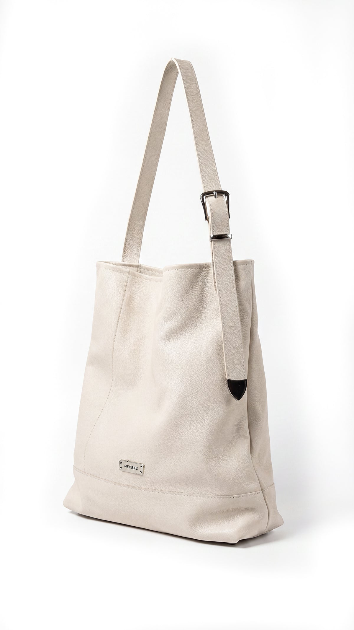 Bag AVIANA Milk Textured Natural Leather