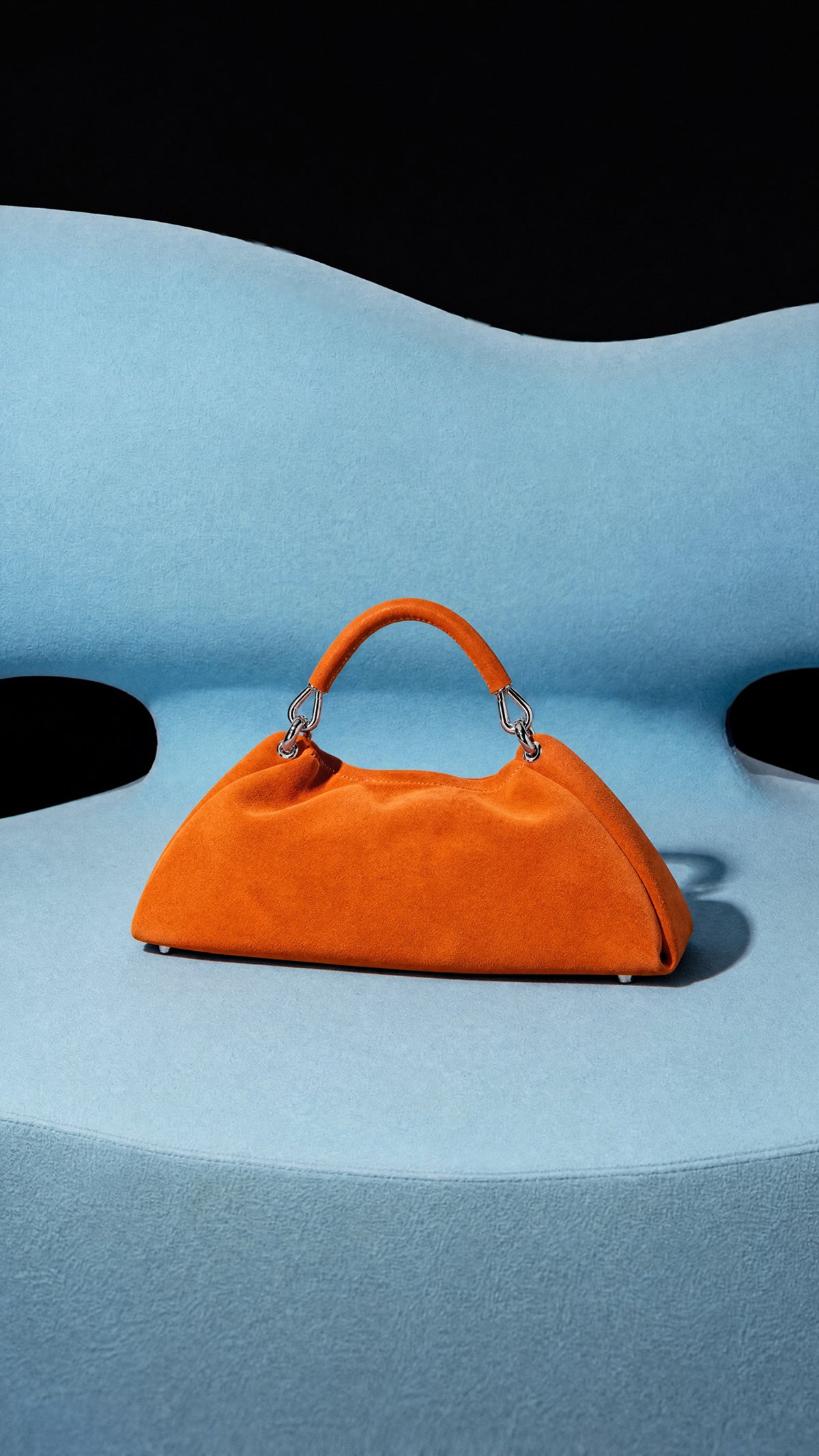Bag ALMA Orange Suede