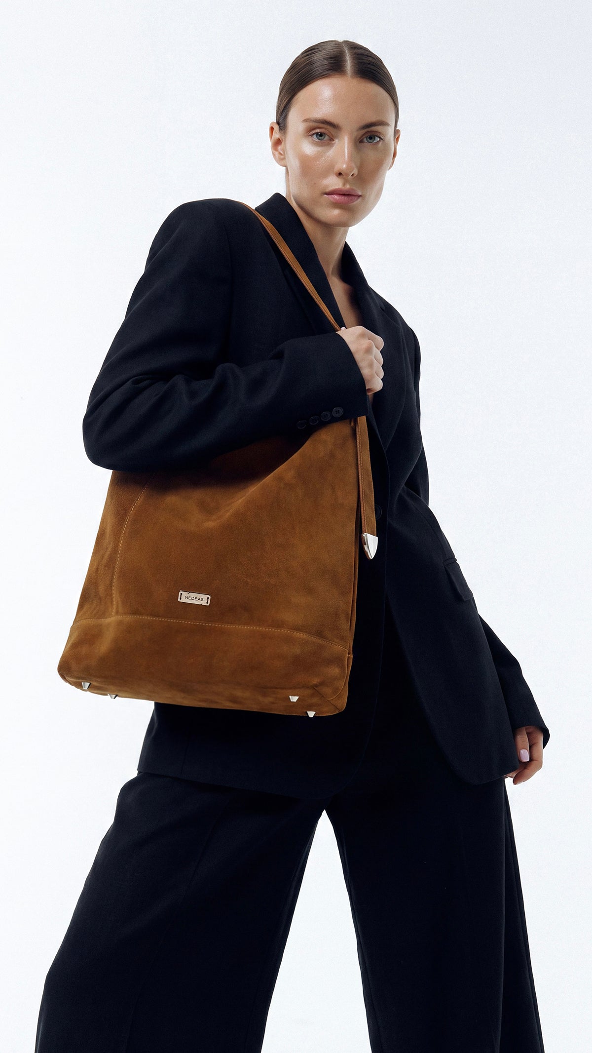 Bag AVIANA Caramel Suede