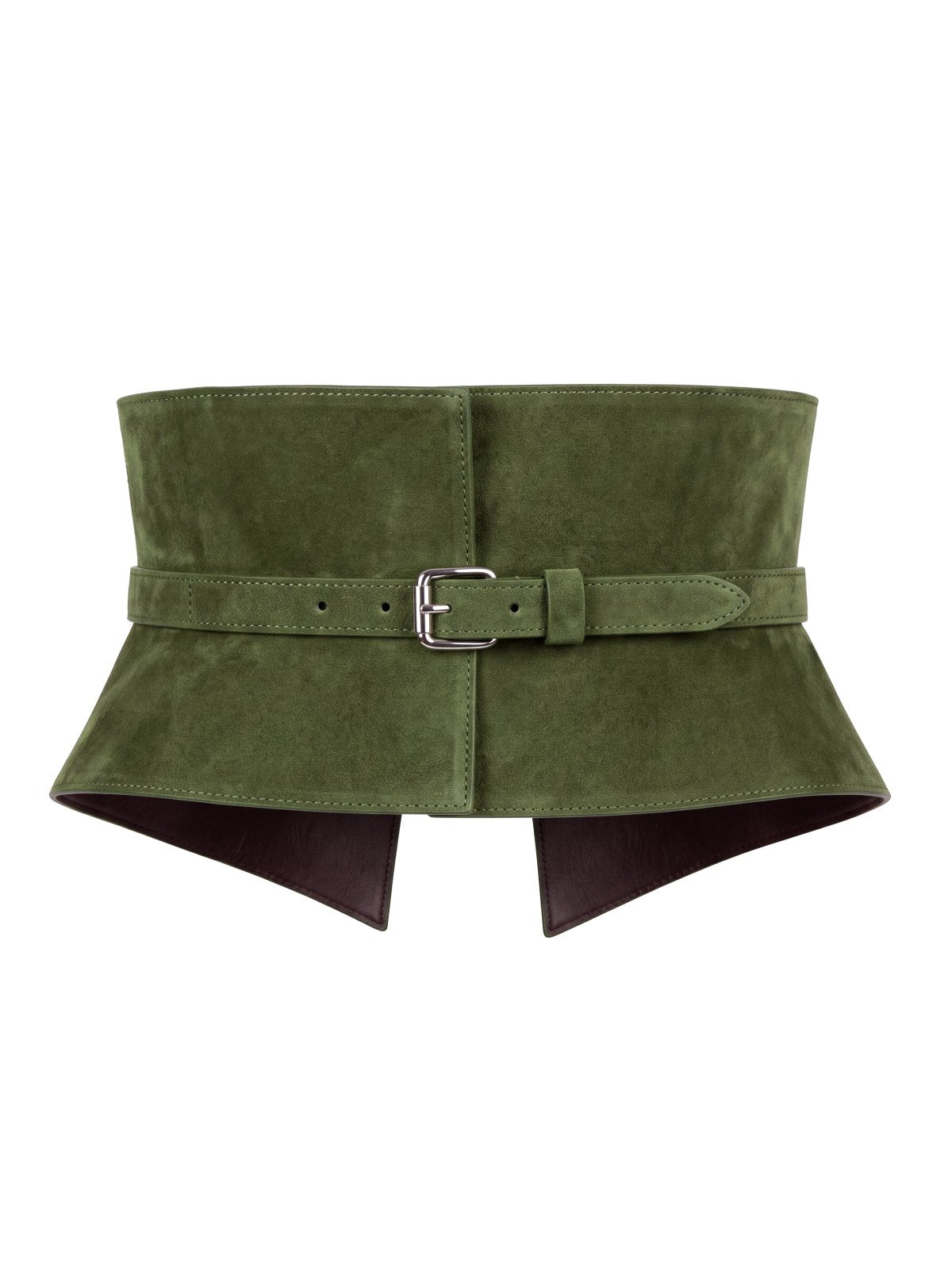 Basque VELA Olive Suede