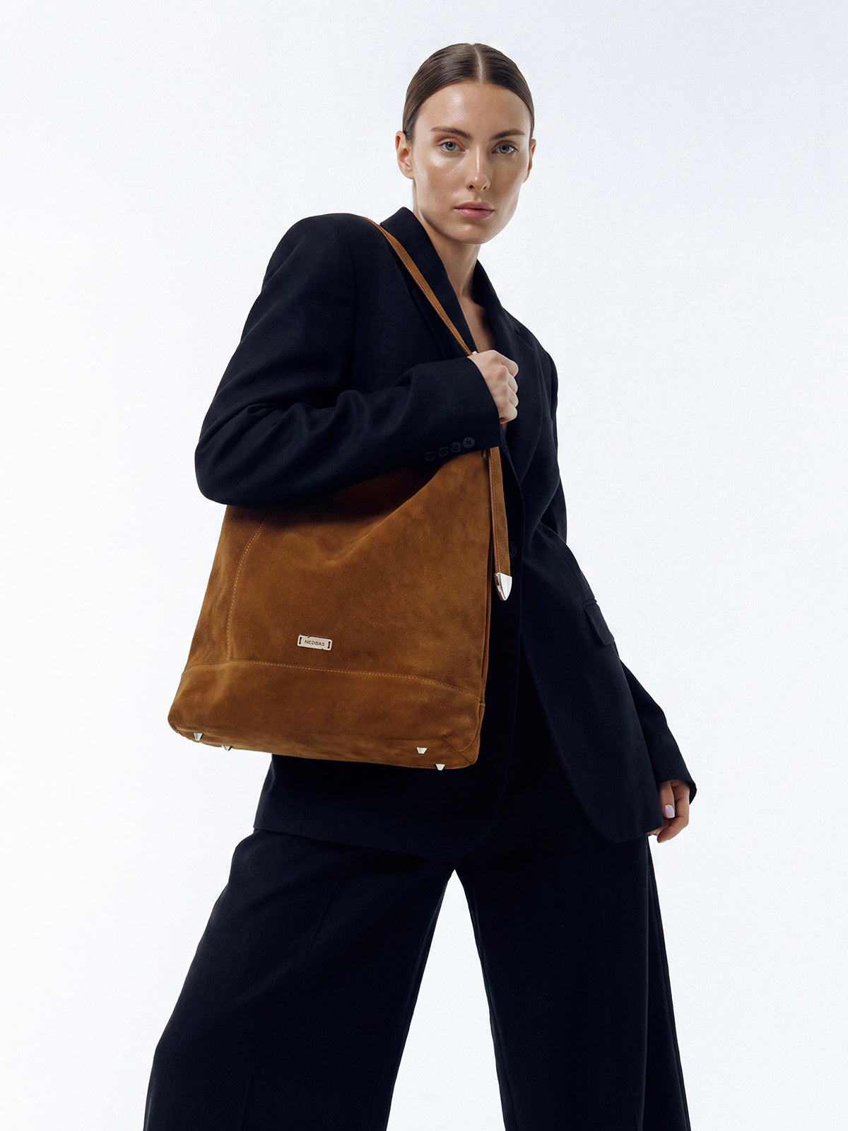 Bag AVIANA Caramel Suede
