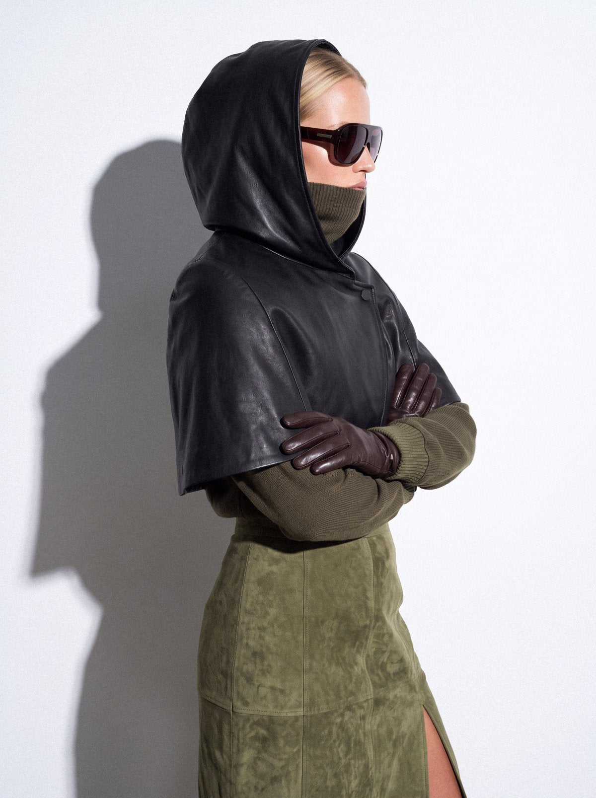 Cape with Hood KAEL Black
