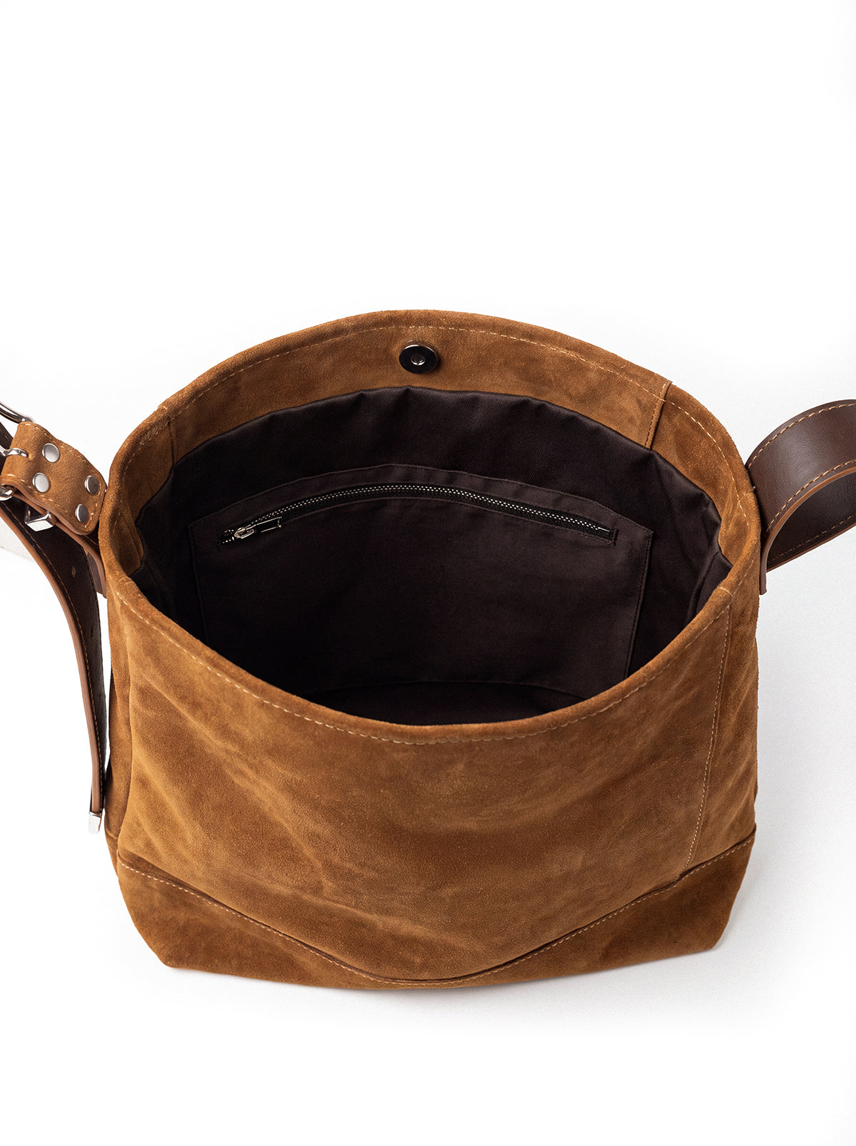 Bag AVIANA Caramel Suede