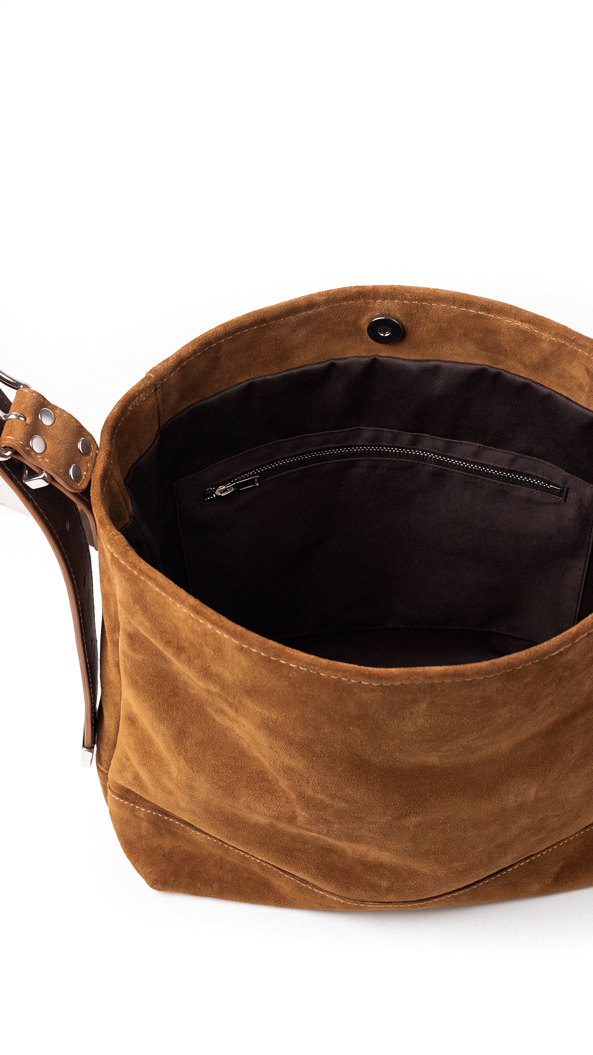 Bag AVIANA Caramel Suede