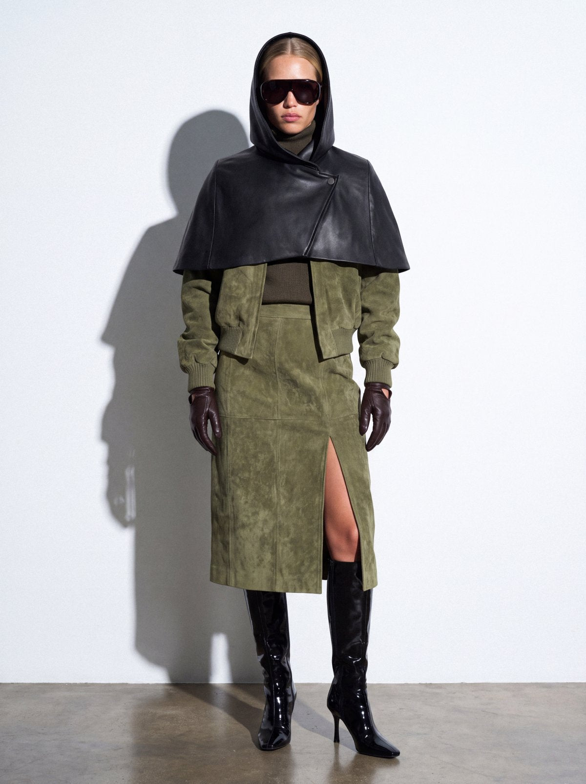 Cape with Hood KAEL Black