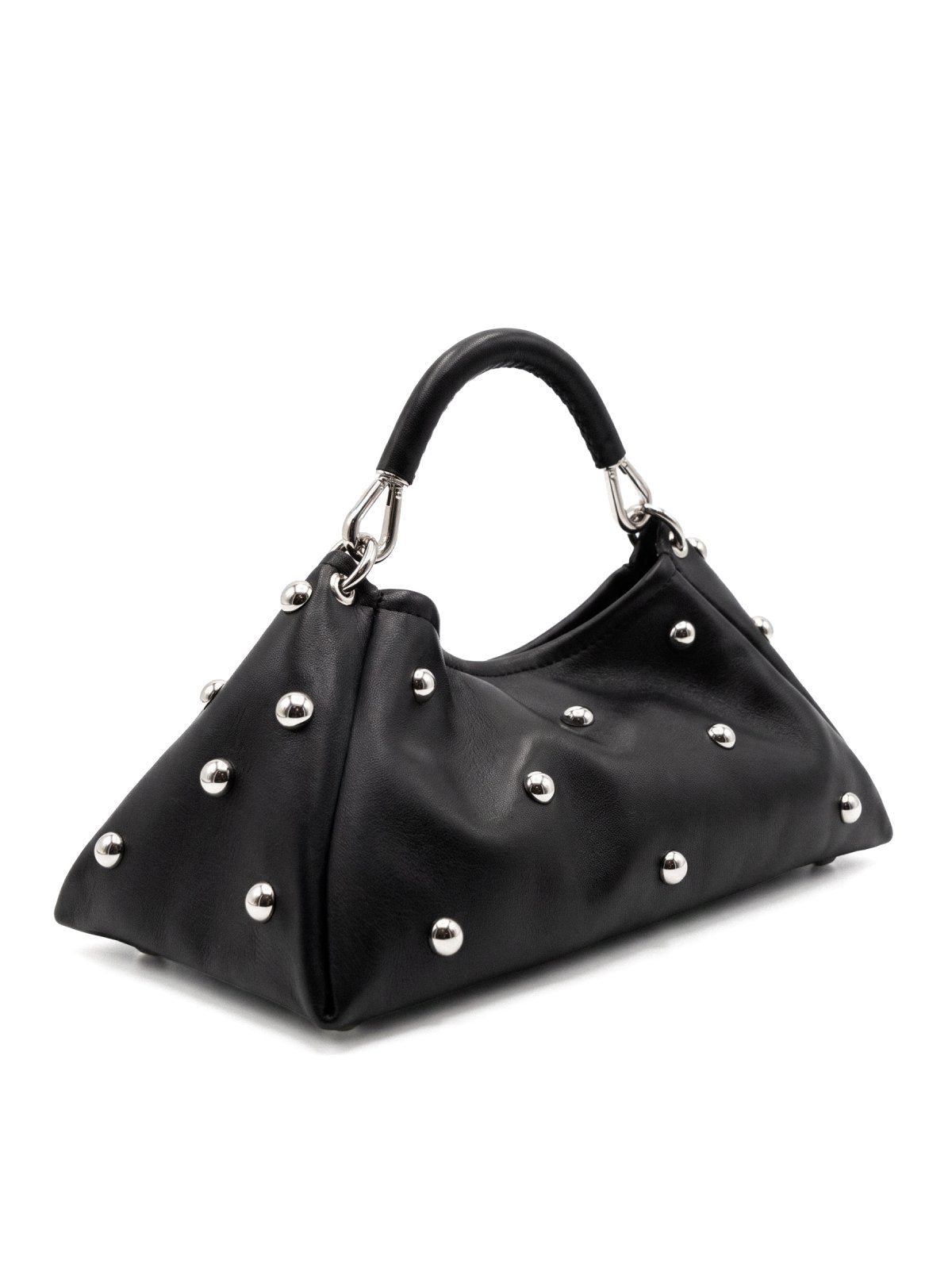 Bag ALMA Black with Metal Hemispheres
