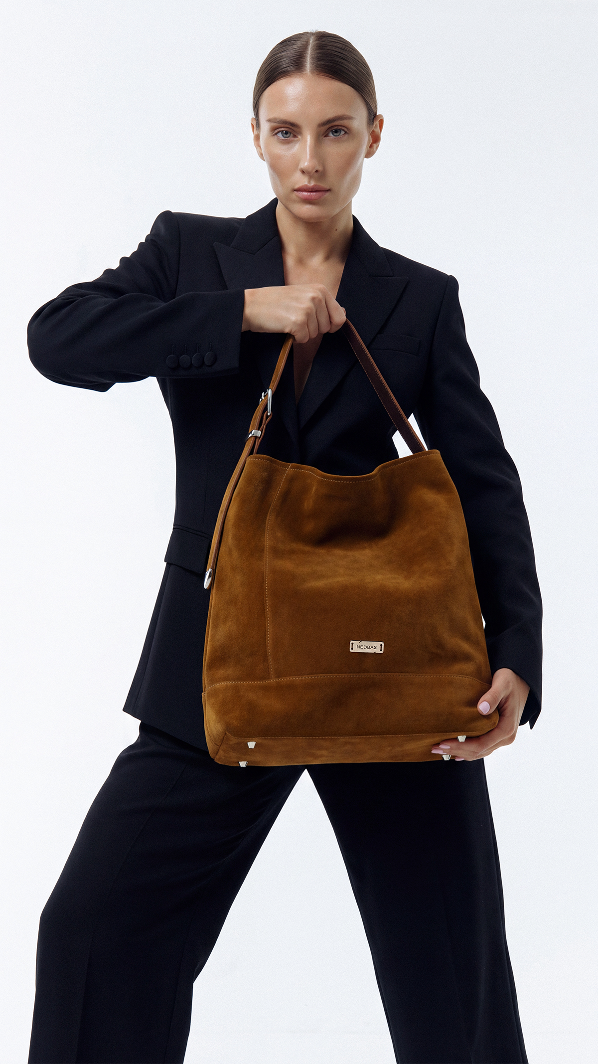 Bag AVIANA Caramel Suede