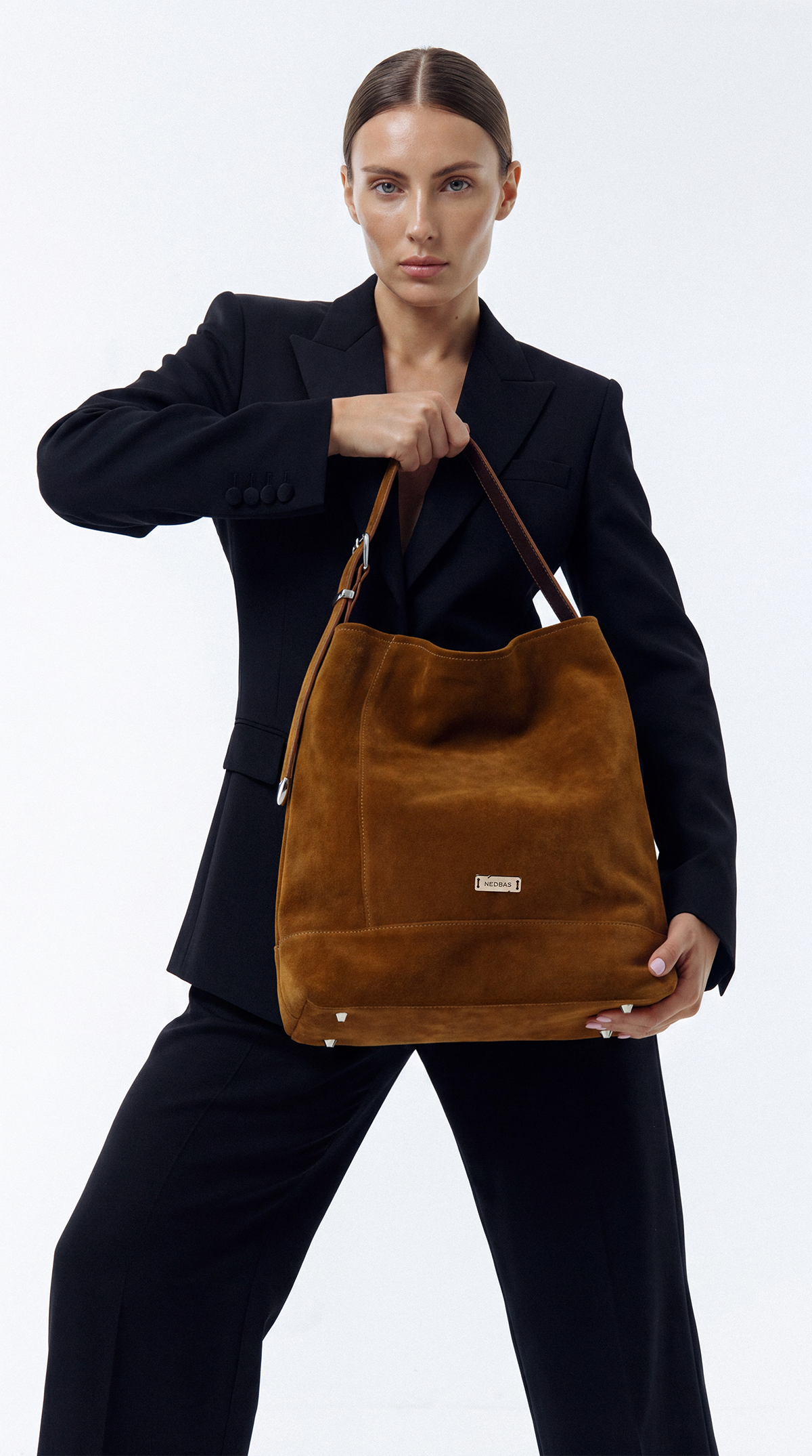 Bag AVIANA Caramel Suede