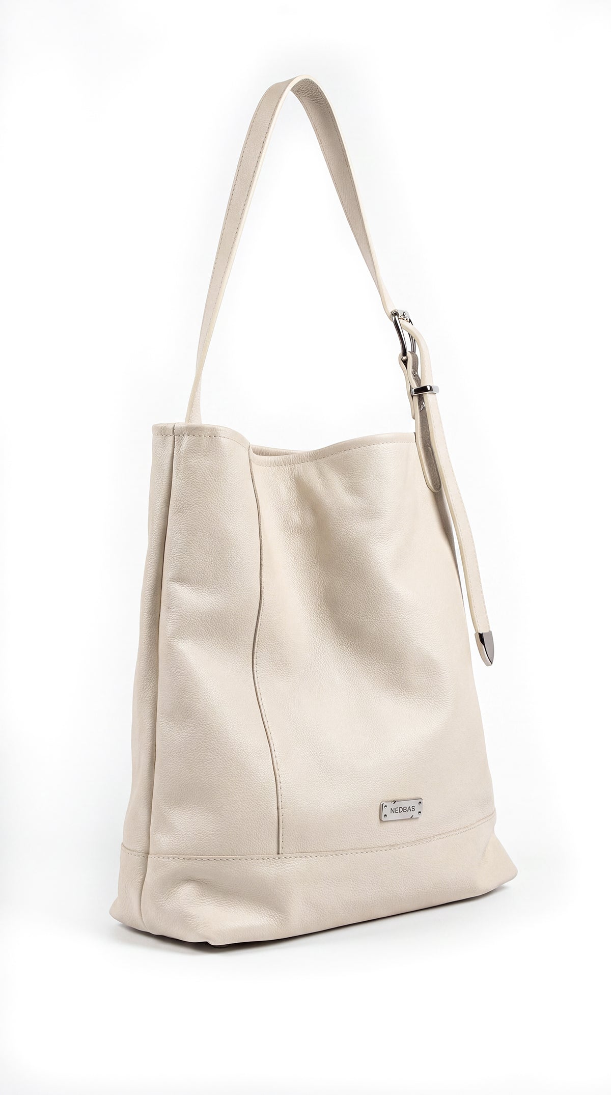 Bag AVIANA Milk Textured Natural Leather