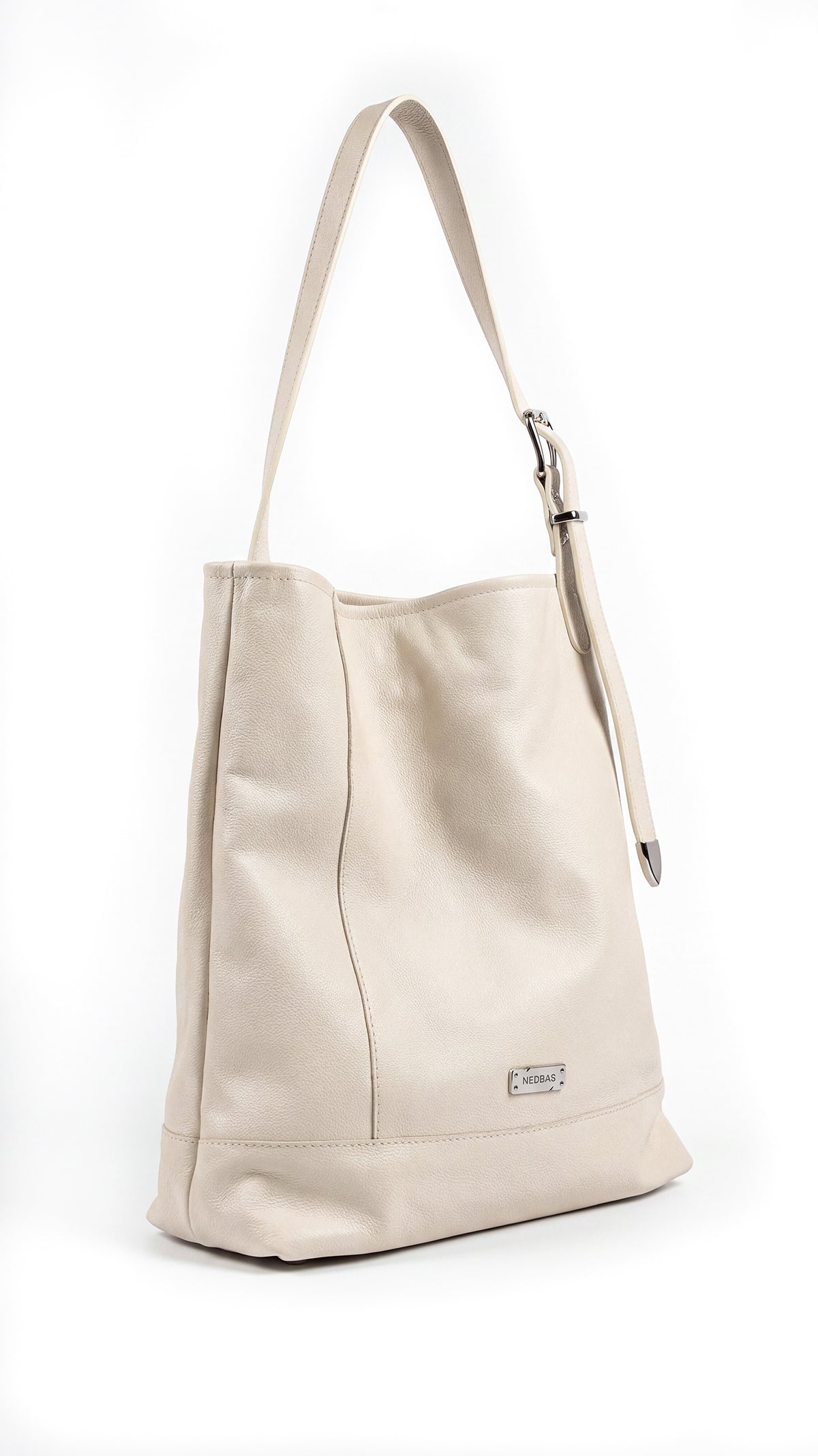 Bag AVIANA Milk Textured Natural Leather
