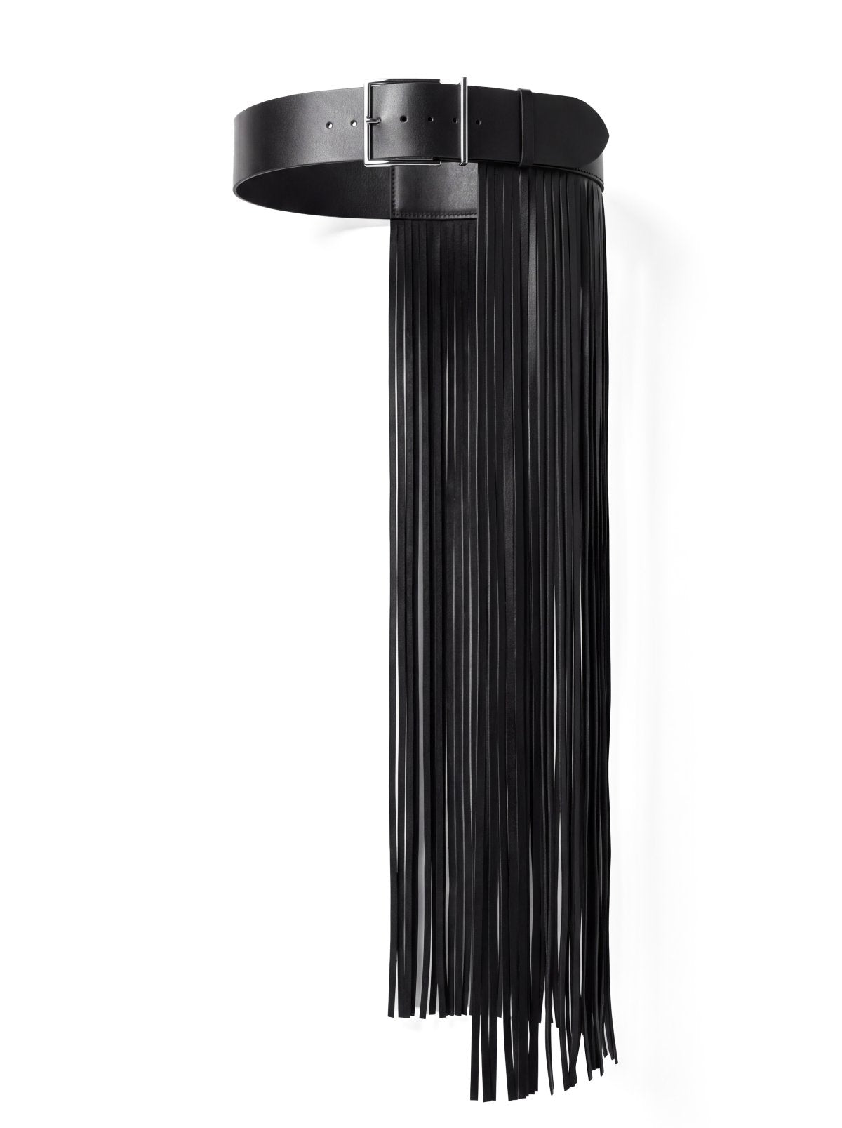 Belt SYRENE Black with Fringe