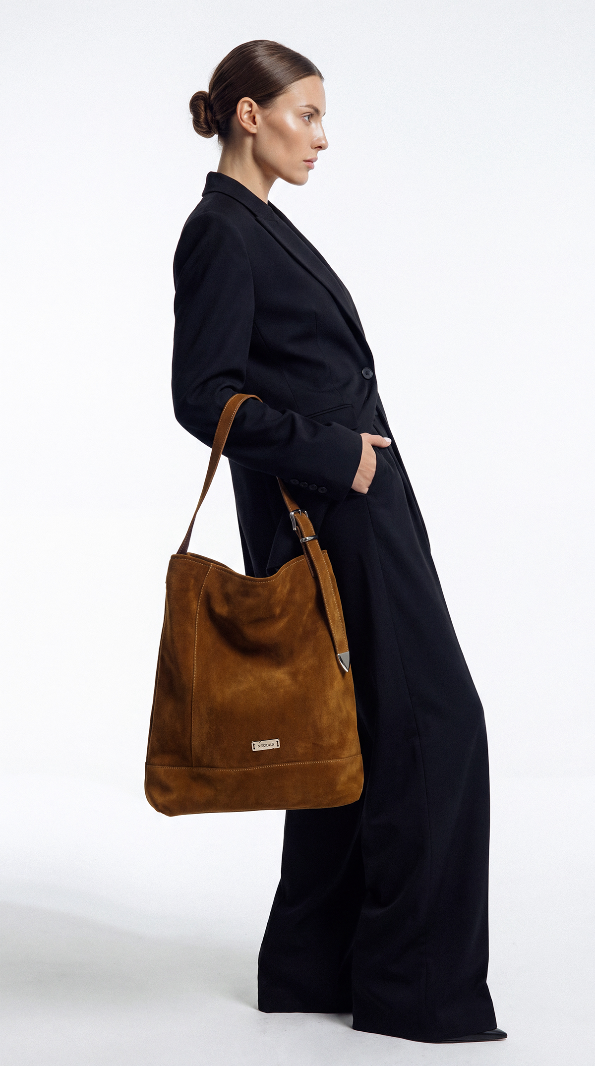 Bag AVIANA Caramel Suede
