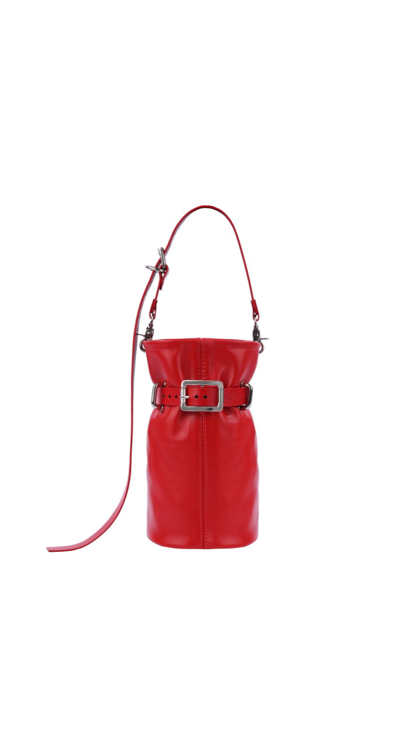 Bag Nikin 2.0 Red Smooth Leather
