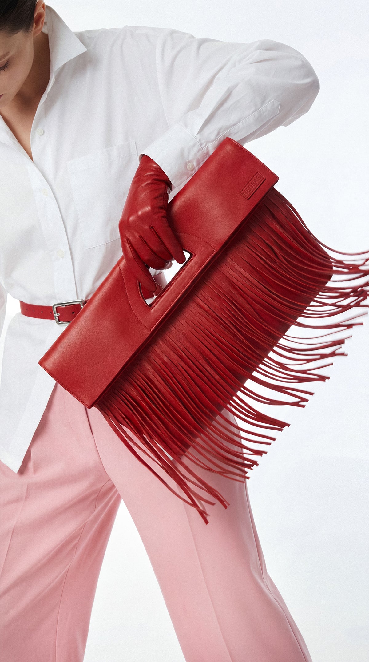 Bag RIGfringe Mini Red Smooth Leather