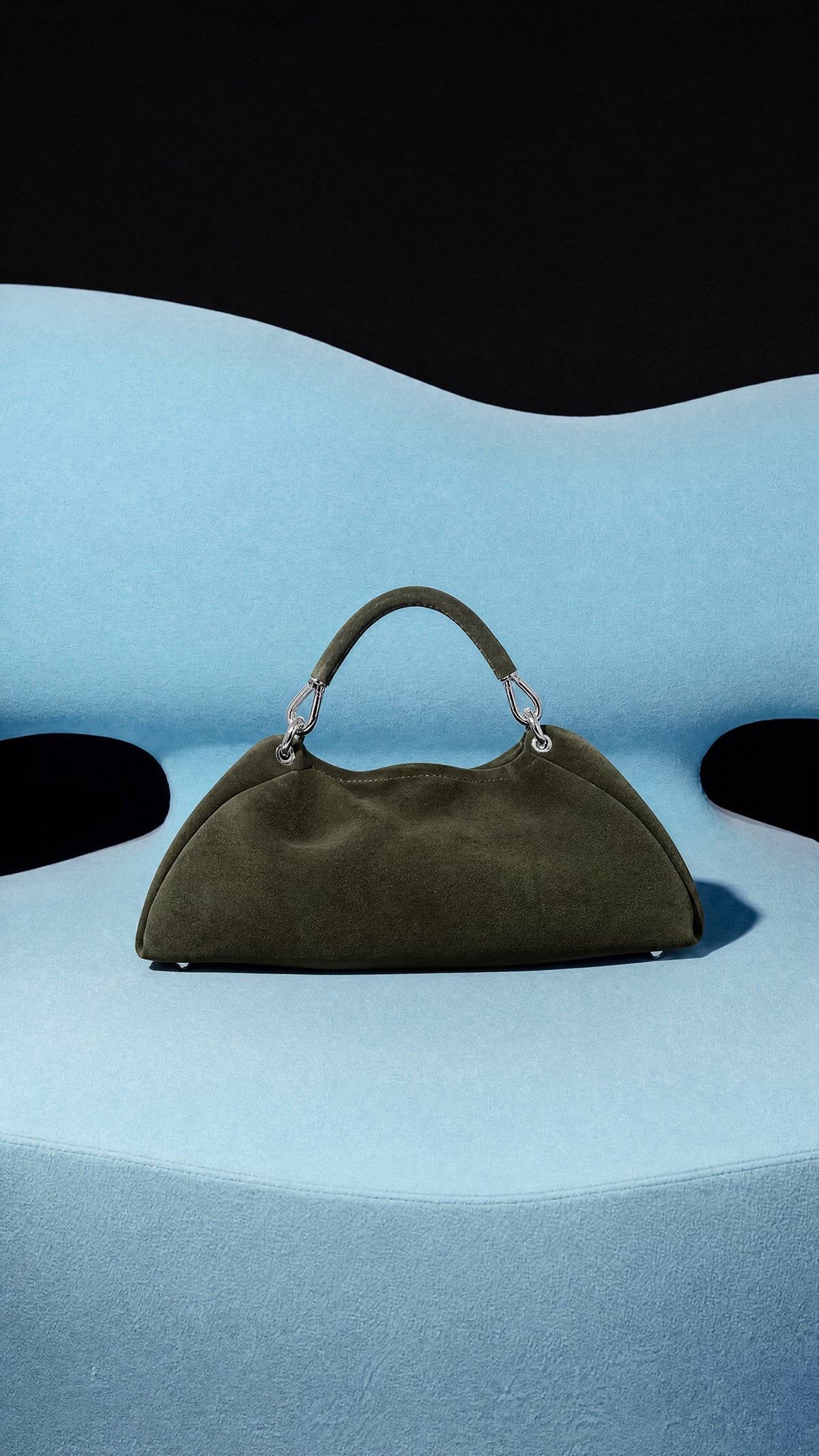 Bag ALMA Olive Suede
