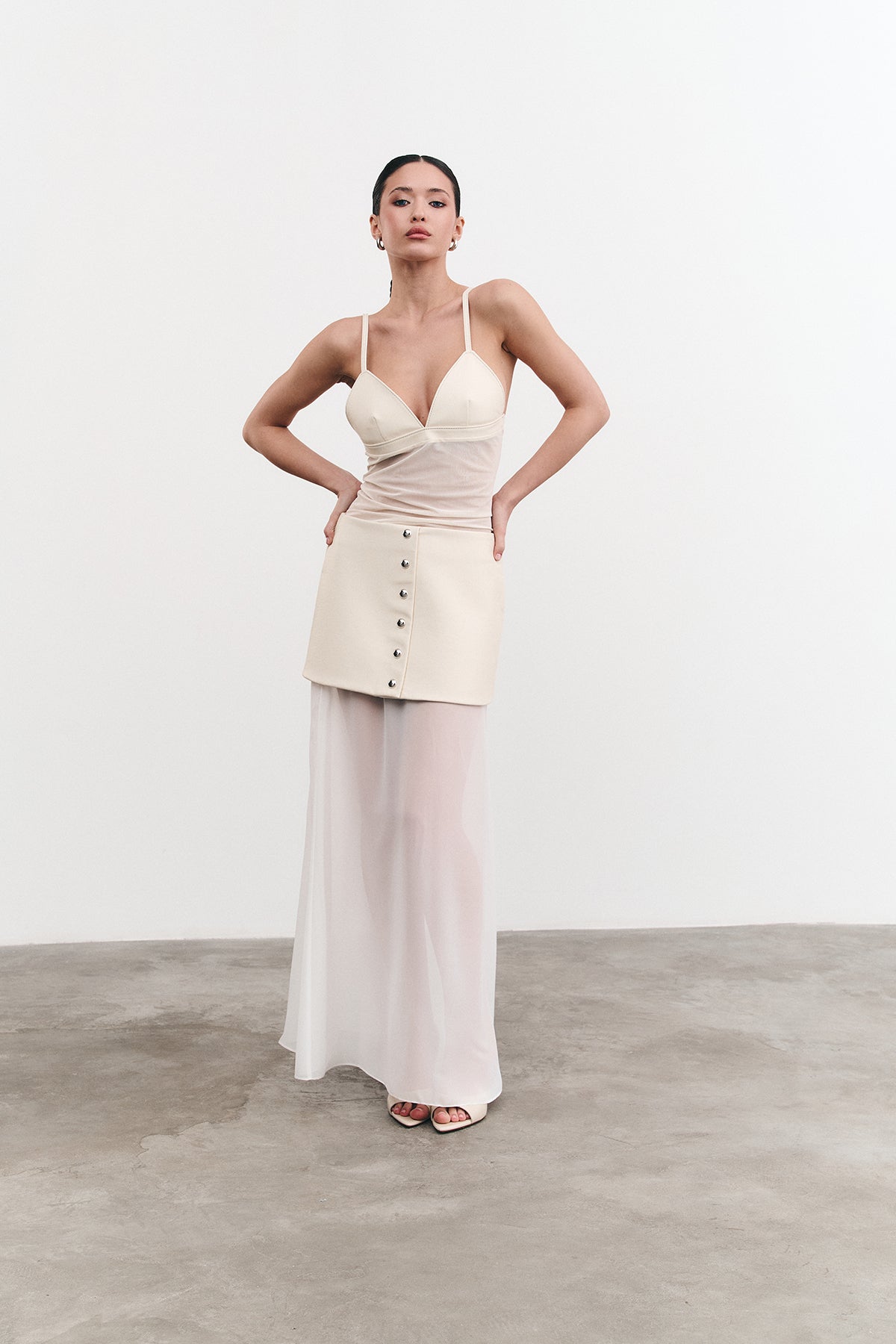 Top Misa Milky White