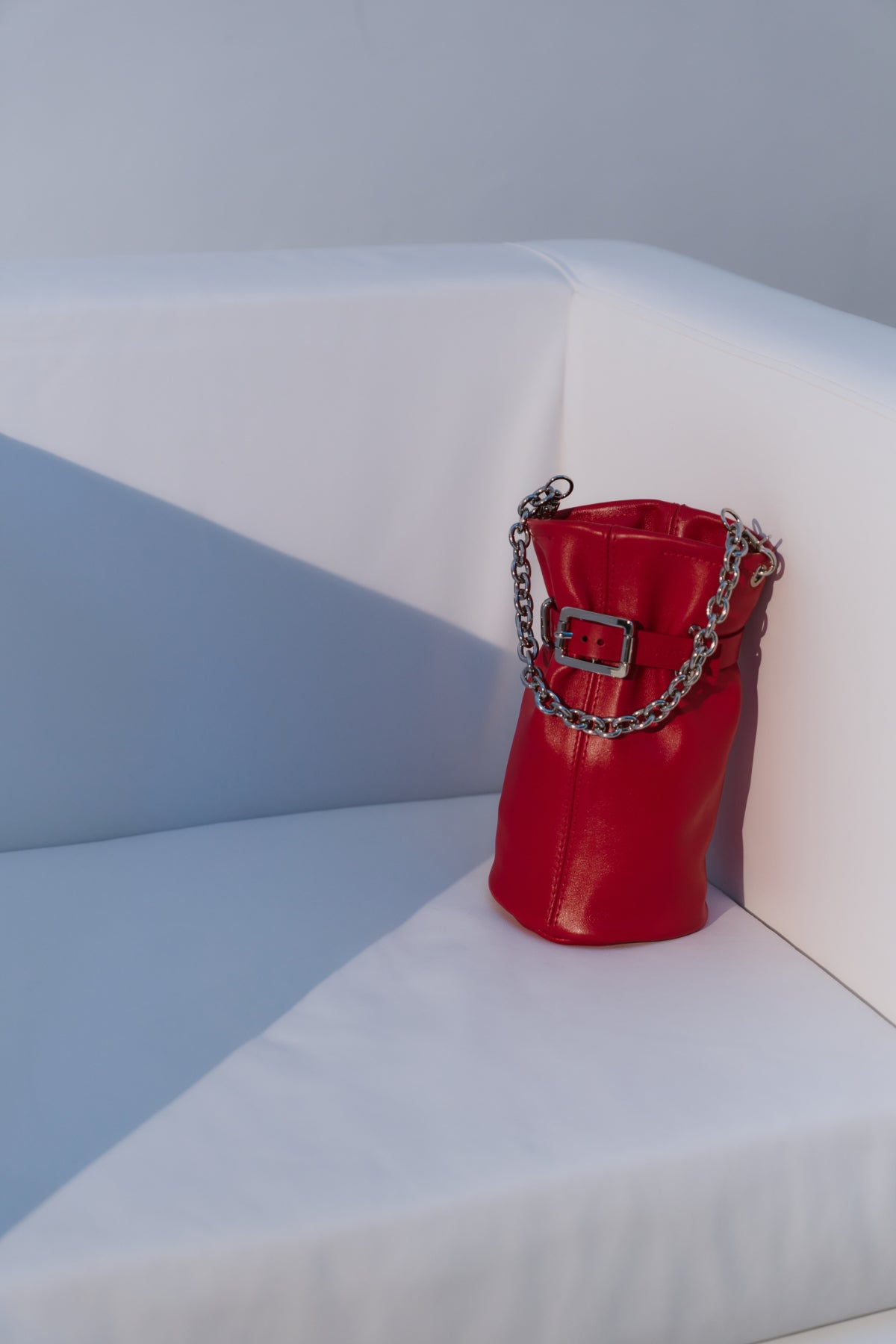 Bag Nikin 2.0 Red Smooth Leather